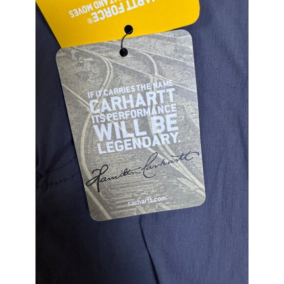 Carhartt Shorts Womens Size 16 Gray Force Madden Cargo Lightweight Rugged Flex - Picture 4 of 10